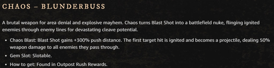 new world aeternum Chaos